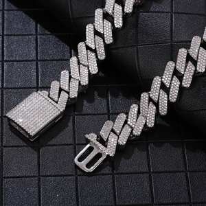 Collar de cadena para hombre pesado Chunky Cuban Link Hip Hop Style Jewelry - Product Image 5