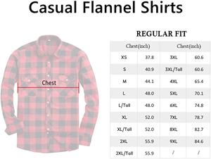 Camisa de Franela a Cuadros de Diseñador Personalizada para Hombre de Talla Grande, Camisa de Franela de Manga Larga - Product Image 6