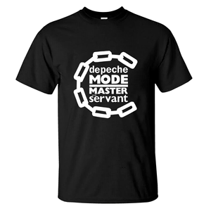 เสื้อยืดผู้ชายสุดเท่ ปี 2025 ลายกุหลาบ สีดำ Depeche Mode เสื้อยืดลำลอง ทรงปกติ ใส่ได้สองด้าน สไตล์สตรีทแวร์ ย้อมสี 100% - Product Image 1