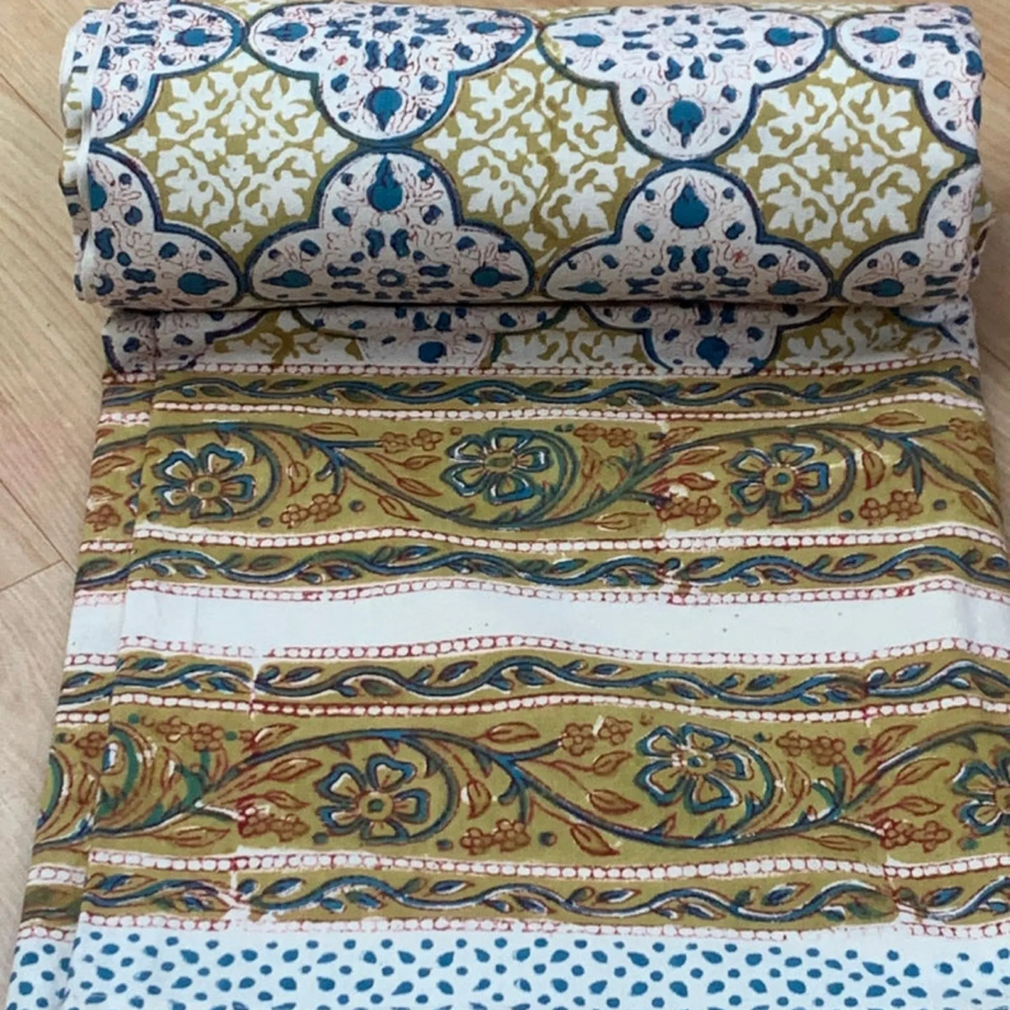 Block Printed Bedsheets Indian Print Wooden Print Bedsheets Bedding Sets Bedsoread Bedsheets And Duvet Cover Wholesale Price