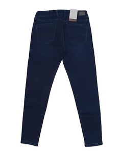 Pantalones vaqueros ajustados Lady Jean 249 arrugados de cintura alta para niñas jóvenes mujeres pantalones casuales cantidad XXL invierno algodón primavera Spandex sueño - Product Image 2