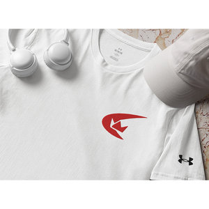 T-shirt de performance (brodé) Collection Conic Vêtements de sport pour un style de vie actif - Unisexe Coupe décontractée 60% coton 40% - Product Image 3