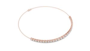 14K Yellow <b>Gold</b> Round Cut Lab-Grown Diamond Bracelet for Women Luxury Certified Bridal Wedding Anniversary Gift Elegant Fine - Product Image 6