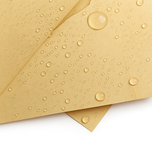 Pochette triangulaire en papier kraft anti-graisse personnalisée avec logo, sac d'emballage écologique pour sandwichs et hamburgers - Product Image 4