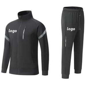 Conjuntos de chándal hechos a medida para hombre de maternidad de invierno de ajuste regular-Ropa de entrenamiento de algodón 100% ecológica - Product Image 4