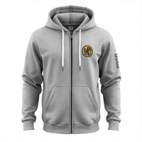 Sweat à capuche unisexe personnalisé en polaire avec poche pour l'hiver |   Options d'impression et de broderie de logo OEM/ODM |   370g Polyester/Nylon Imperméable