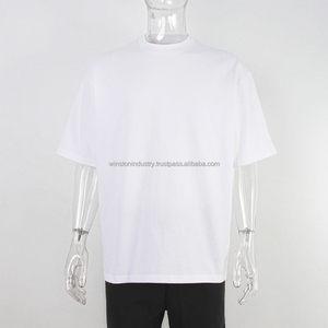 100% algodón/bambú/fibra logotipo personalizado sublimación al por mayor camisetas para hombres camisetas casuales lisas para hombres con su marca - Product Image 2