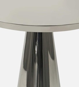 Silver Pilar Design Metal <b>Table</b> With Iron Top <b>Tables</b> Accent <b>Side</b> <b>Table</b> for Living Room and Home Furniture <b>High</b> Quality - Product Image 4