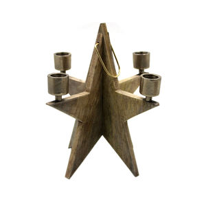 Round Shape Iron Metal Advent <b>Candle</b> Holder <b>Red</b> Finished for Home & Christmas Party Lighting Decoration Wholesale Bulk - Product Image 2