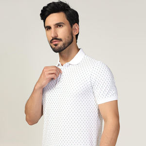 เสื้อเจอร์ซีย์แฟชั่นผู้ชายสุดเท่ รุ่นใหม่ล่าสุด แขนสั้น คุณภาพสูง ผ้าฝ้าย 100% ไม่ยับ มีกระเป๋า ดีไซน์ออนไลน์ - Product Image 6