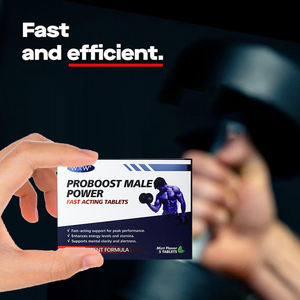 Produit d'amélioration masculine Maxdrive Energy personnalisable, film à la menthe, complément alimentaire à base de plantes, extrait d'épimédium, énergie masculine, film à la menthe Maca - Product Image 4