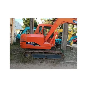 High Quality Cheap Price Used Excavator Dh80 Excavator In Good Condition Machine high quality used digger Dh80 for cheap sale