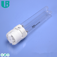 Ampoule compacte UV-C à quartz 30W à quatre broches, 185nm, haute production d'ozone, ZW30D17W-H320, lampe UV VH 30W
