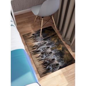 Alfombra con Estampado de Animales Salvajes - Cebra, Animal, Entrada, Decoración del Hogar, Oficina, Alfombra Suave No Tejida - Product Image 3