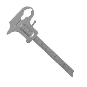 Instrument de mesure de jauge d'étrier de fût dentaire professionnel de haute qualité jauge de mesure en acier inoxydable allemand - Product Image 2
