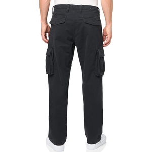 กางเกงสเวตแพนท์ทรงสลิมฟิตผู้ชาย กางเกงคาร์โก้ผ้าฝ้าย สำหรับออกกำลังกาย ทรงเข้ารูป กางเกงคาร์โก้ผู้ชายแบบฟอก - Product Image 2