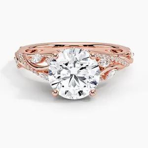 แหวนหมั้นเพชรเถาประดับแหวนเพชรหรูหราและหรูหราสำหรับทุกโอกาส - Product Image 1