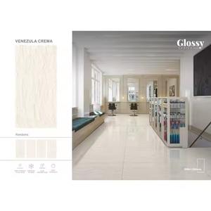 Chine Prix du marbre émaillé blanc brillant 600x600mm et 600x1200 Carreaux de sol en céramique polie Porcelaine Impression Carreaux de céramique - Product Image 6