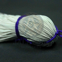 Fil de cuivre tricoté léger et écologique pour broderie, couture à la main, taille personnalisée, meilleure qualité, décoration textile pour la maison, MOQ