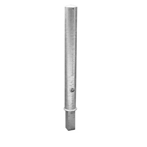 Palo di stile Ø 82 mm, con disco curvo, rimovibile con chiave triangolare - Product Image 1