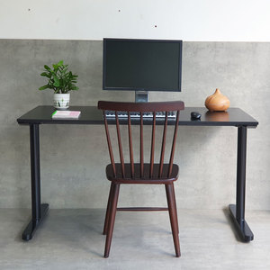 ชุดโต๊ะและเก้าอี้ไม้ยางพาราขนาด 140x70 ซม. รุ่นโมเดิร์น ขาเหล็ก (CB68194) - Product Image 5