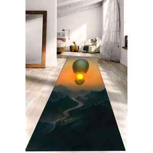 Tapis imprimé : reproduction de Vladimir Kush, style moderne et surréaliste, décoration pour salle de bain, tapis doux non tissé - Product Image 4