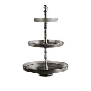 Fresh Selling Vintage Galvanized <b>Cake</b> Stand for <b>Weddings</b> and Birthdays Round Iron Party Supply with <b>Box</b> Packing for Display - Product Image 1