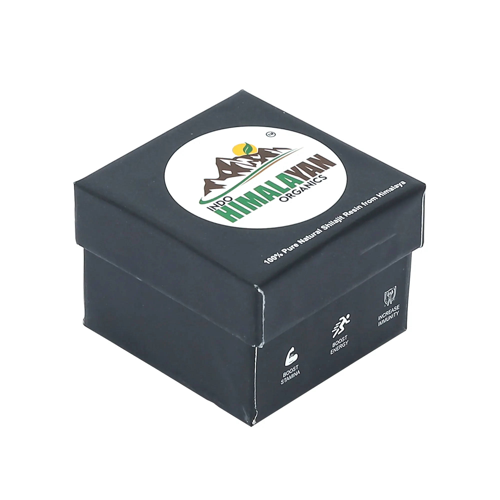 Boîte d'emballage cadeau haut et bas haut de gamme recyclable avec logo personnalisé très rigide pour Shilajit à la fabrication en gros à bas prix