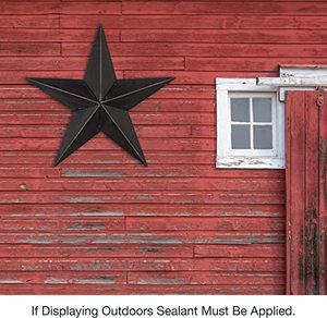 Estrellas de metal rústico moderno, estrella de Granero galvanizada, decoración de pared de granja para perchas de puerta de Navidad para Diwali - Product Image 4