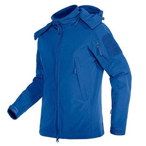 Chaqueta Cortavientos Impermeable con Bolsillos con Cremallera, 100% Algodón, Ligera, Antiarrugas, para Hombre y Mujer, para Caza y Deportes, Venta al por Mayor - Product Image 5