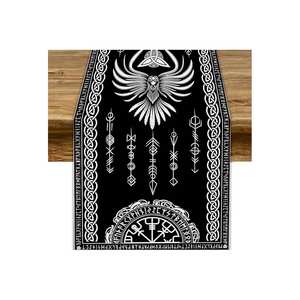 Bonne qualité écologique 100% coton beau style impression personnalisée chemin de table résistant à la chaleur - Product Image 4