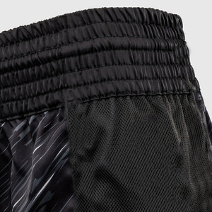 Custom Embroidery <b>Patch</b> Logo MMA Kick Boxing Muay Thai Shorts Loose Fit Breathable Casual Style Eco-Friendly Solid Pattern - Product Image 4