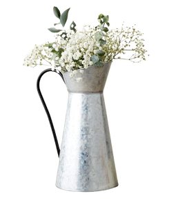 Jarra de Metal galvanizado de fabricación india para café, jugo, leche, agua, vino, cocina versátil y hogar, oficina, Bar, jardín, decorativo - Product Image 4