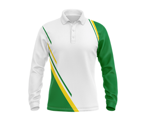 Jersey y pantalón de cricket de alta calidad, uniforme blanco con logotipo personalizado, conjunto de uniforme de equipo universitario de cricket transpirable al por mayor - Product Image 1