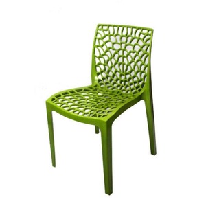 <b>Stackable</b> Modular BPA FreePlastic Web <b>Chairs</b> Indoor/<b>Outdoor</b> Living Room Furniture Durable Modern Minimalist Design - Product Image 4