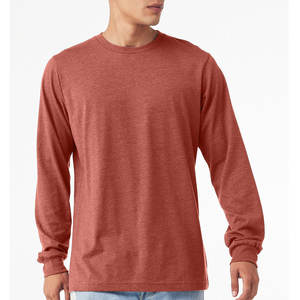 Bella Canvas Large <b>Black</b> <b>Long</b> <b>Sleeve</b> Crew Neck Loose Fit <b>Long</b> <b>Sleeve</b> <b>T</b>-<b>Shirt</b> - Product Image 6