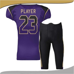 Conjuntos de Fútbol Americano Personalizados 2025 para Hombre, Tallas Grandes, Jersey Transpirable de Manga Corta con Sublimación de Calidad, Mejor Precio - Product Image 4