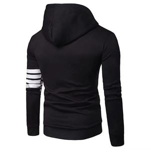 Unique Plain Design Good Quality Full Sleeve <b>Men</b> <b>Zipper</b> <b>Hoodie</b> Custom OEM Logo Custom Made Size Breathable <b>Men</b> <b>Zipper</b> Hoodies - Product Image 3