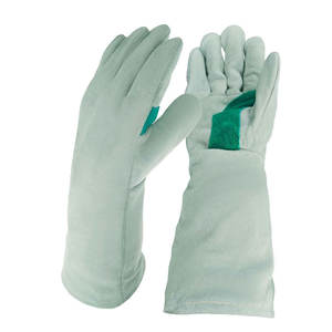 Gants de soudage en cuir, résistance à la chaleur, gants de sécurité personnalisés, non rigides, imperméables, antidérapants, durables - Product Image 3