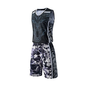 COSH Fabricante Ropa Deportiva Personalizado Uniforme de Baloncesto Diseño con Cuello en V Uniforme Totalmente Sublimado Para Hombres - Product Image 2