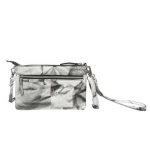 Sac en cuir véritable Tie Dye de style bohème de qualité supérieure noir blanc motif géométrique plein grain Rivet Top fournisseur indien - Product Image 2