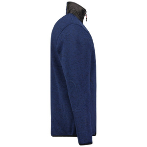 Veste respirante en polaire hybride personnalisée avec fermeture éclair pour hommes Veste d'extérieur élégante et respirante de bonne qualité avec logo personnalisé - Product Image 6