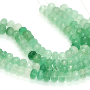 Cuentas Redondas Facetadas de Fresa Verde Natural AAA, 7-10 mm, Cuentas de Piedras Preciosas de Fresa Verde Facetadas de Alta Calidad - Product Image 3