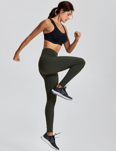 Soutien-gorge de yoga personnalisé en nylon et élasthanne pour femmes, soutien-gorge dos nu de sport à col ouvert pour entraînement de gymnastique - Product Image 4