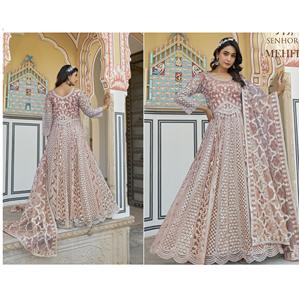 Salwar Kameez traditionnel pakistanais pour femmes Designer vêtements ethniques avec paillettes brodées et Dupatta au meilleur prix - Product Image 1