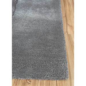 Alfombra Grande de Lana y Viscosa Tejida a Mano Caliedo TNQ-1507, Diseño Abstracto Gris y Negro para Adolescentes, 10 mm de Grosor, para Dormitorio o Pasillo - Product Image 4