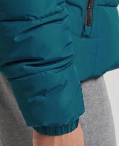 Chaqueta de Invierno Acolchada Unisex de Primera Calidad, Cómoda, con Capucha, Impermeable, Resistente al Viento, Cierre de Cremallera, 70% Plumón, OEM - Product Image 3