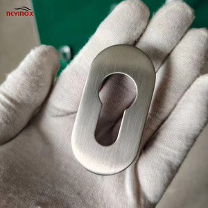 High Quality Stainless Steel Door <strong>Escutcheons</strong> Cylinder Cover <strong>Plate</strong> Without Screw Cover <strong>Plate</strong> - Product Image 4