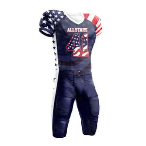 ชุดอเมริกันฟุตบอลชายแบบสั้น ดีไซน์เองได้ วัสดุคุณภาพเยี่ยม ราคาถูก ขายดี กำลังเป็นที่นิยม - Product Image 3