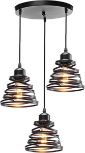 Lampe suspendue en métal brossé de qualité supérieure pour les intérieurs de maison contemporains disponible en vrac - Product Image 4